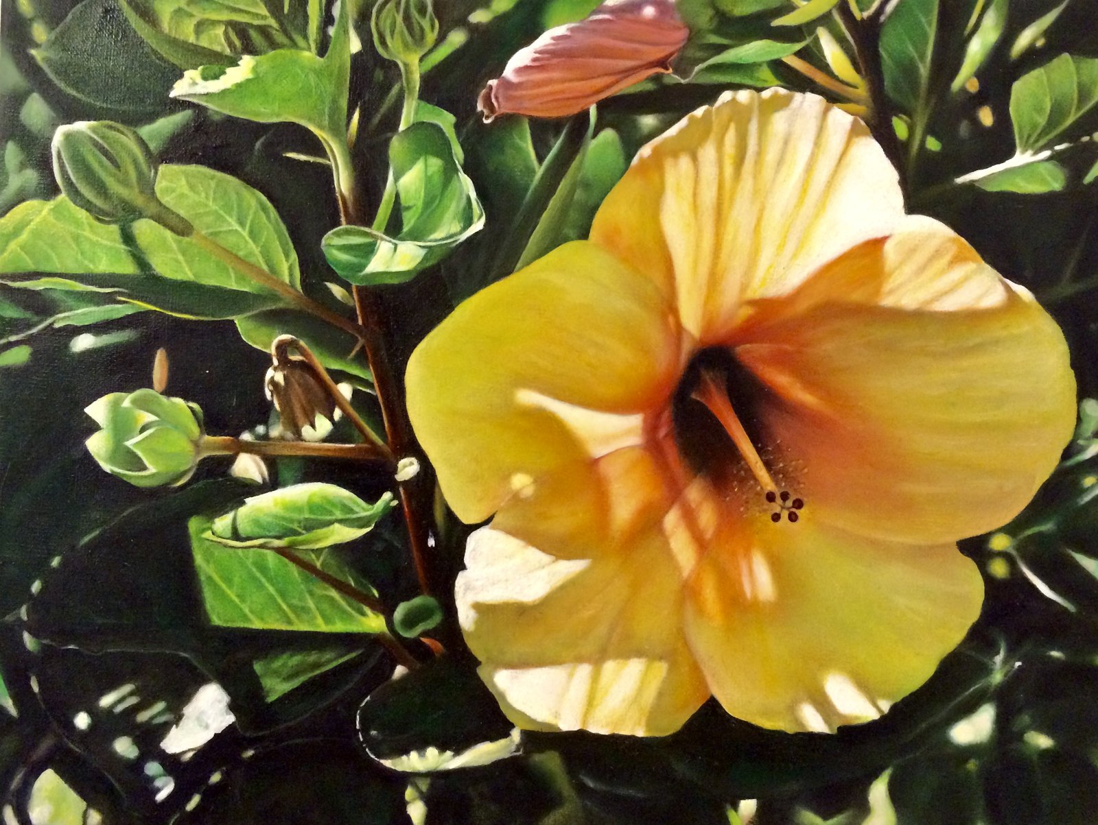 Painting by Tomas G. Lay
