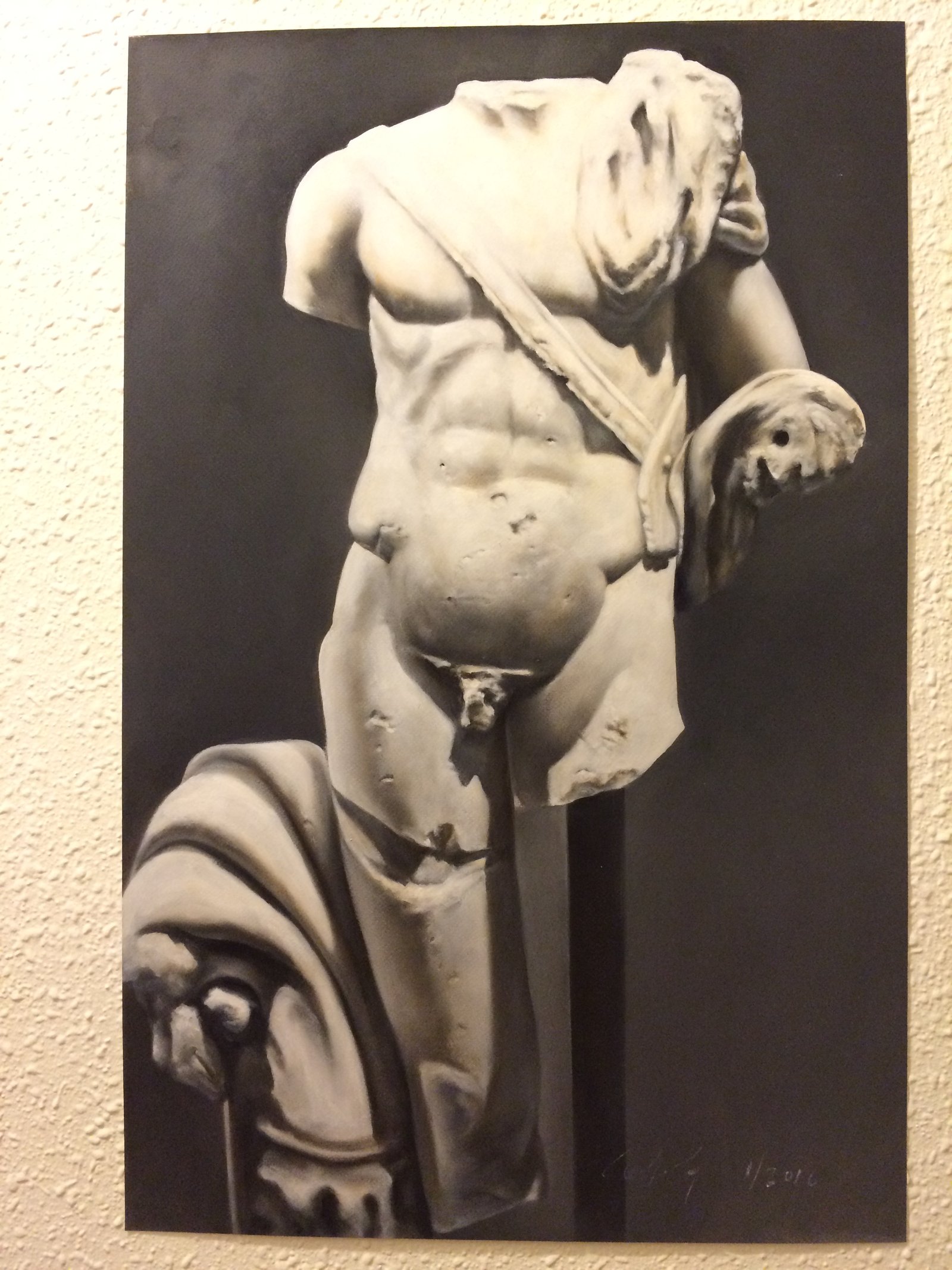 Painting by Tomas G. Lay