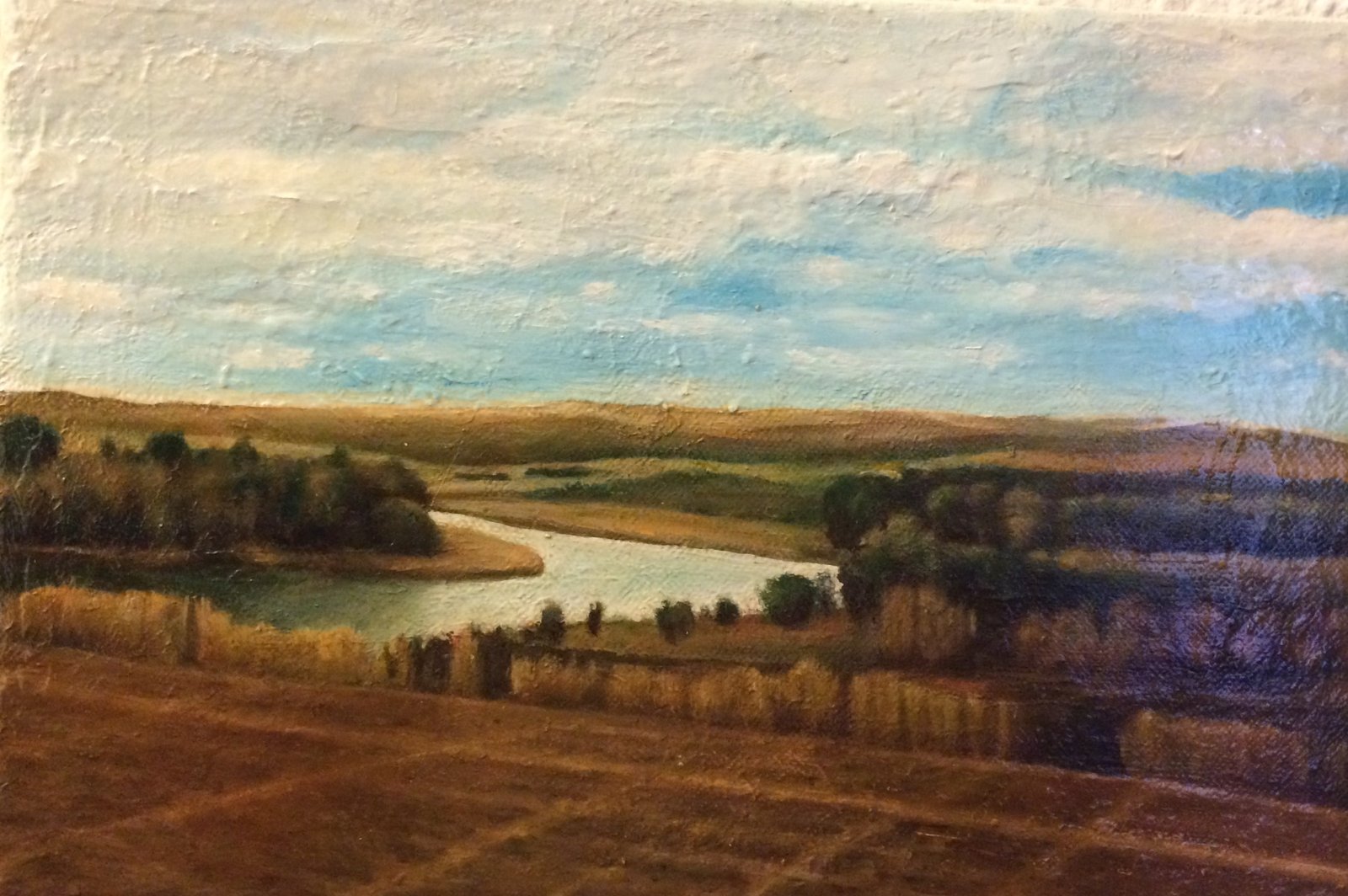 Painting by Tomas G. Lay