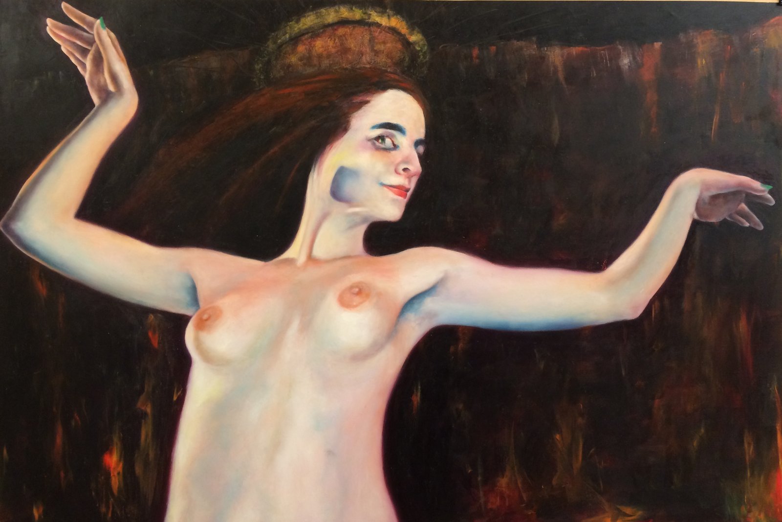 Painting by Tomas G. Lay