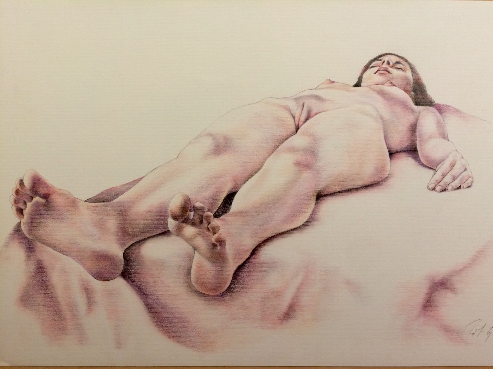 Painting by Tomas G. Lay