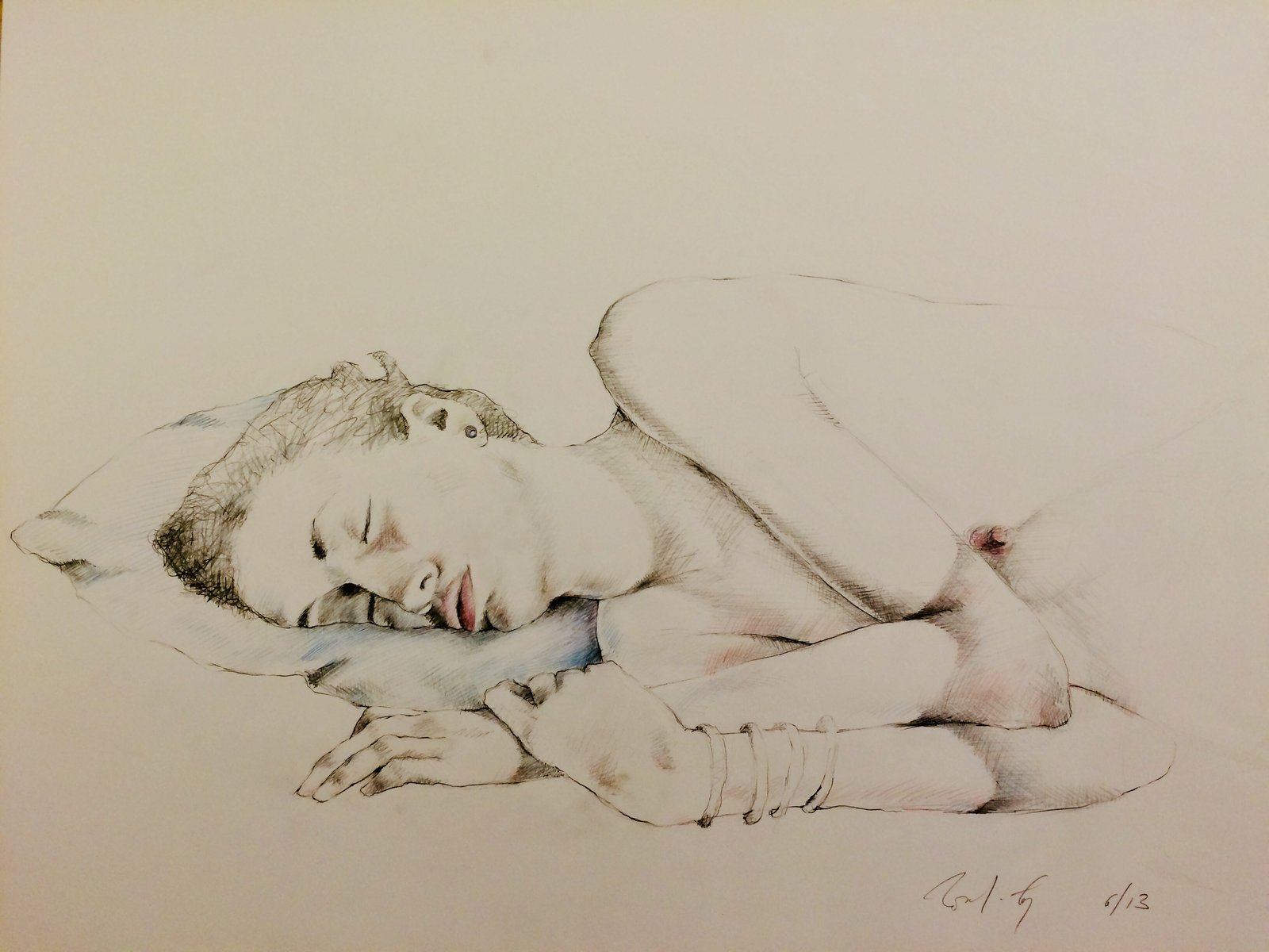 Painting by Tomas G. Lay