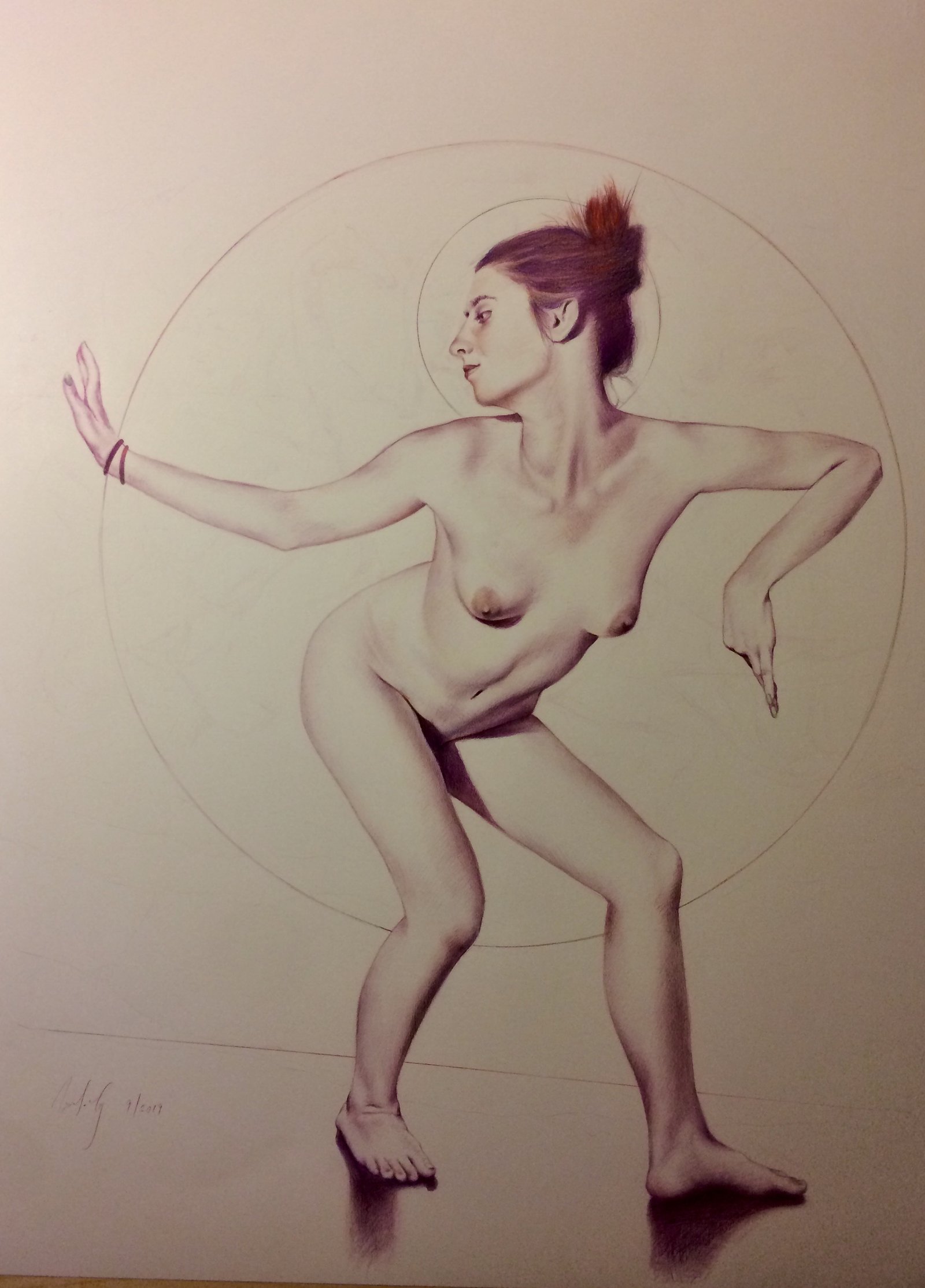 Painting by Tomas G. Lay