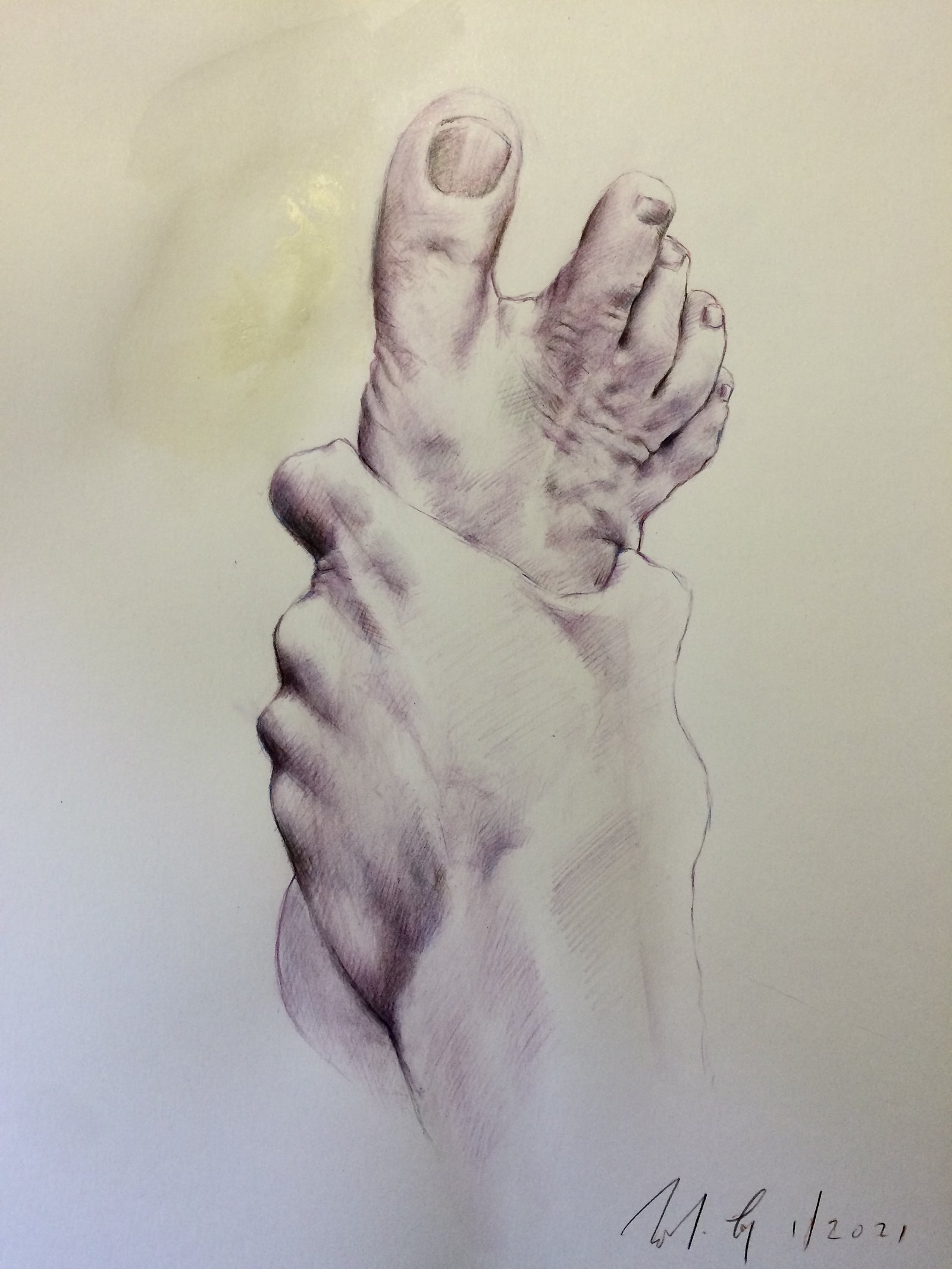 Painting by Tomas G. Lay