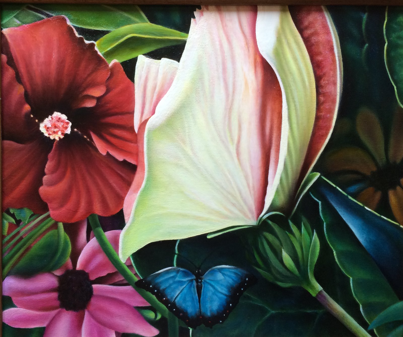 Painting by Tomas G. Lay