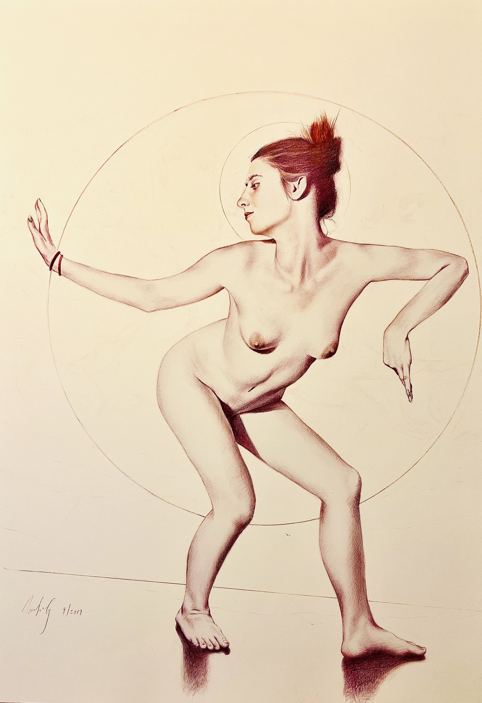 Painting by Tomas G. Lay