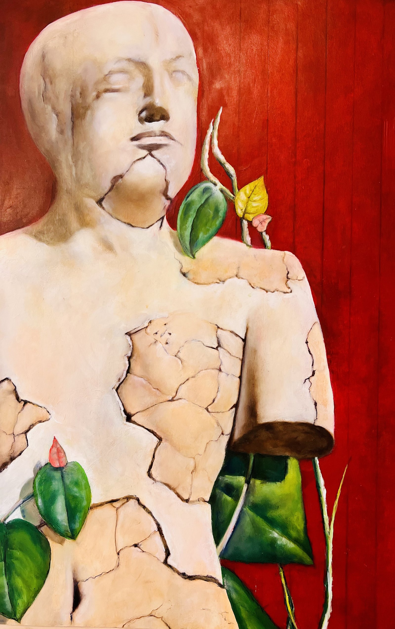 Painting by Tomas G. Lay