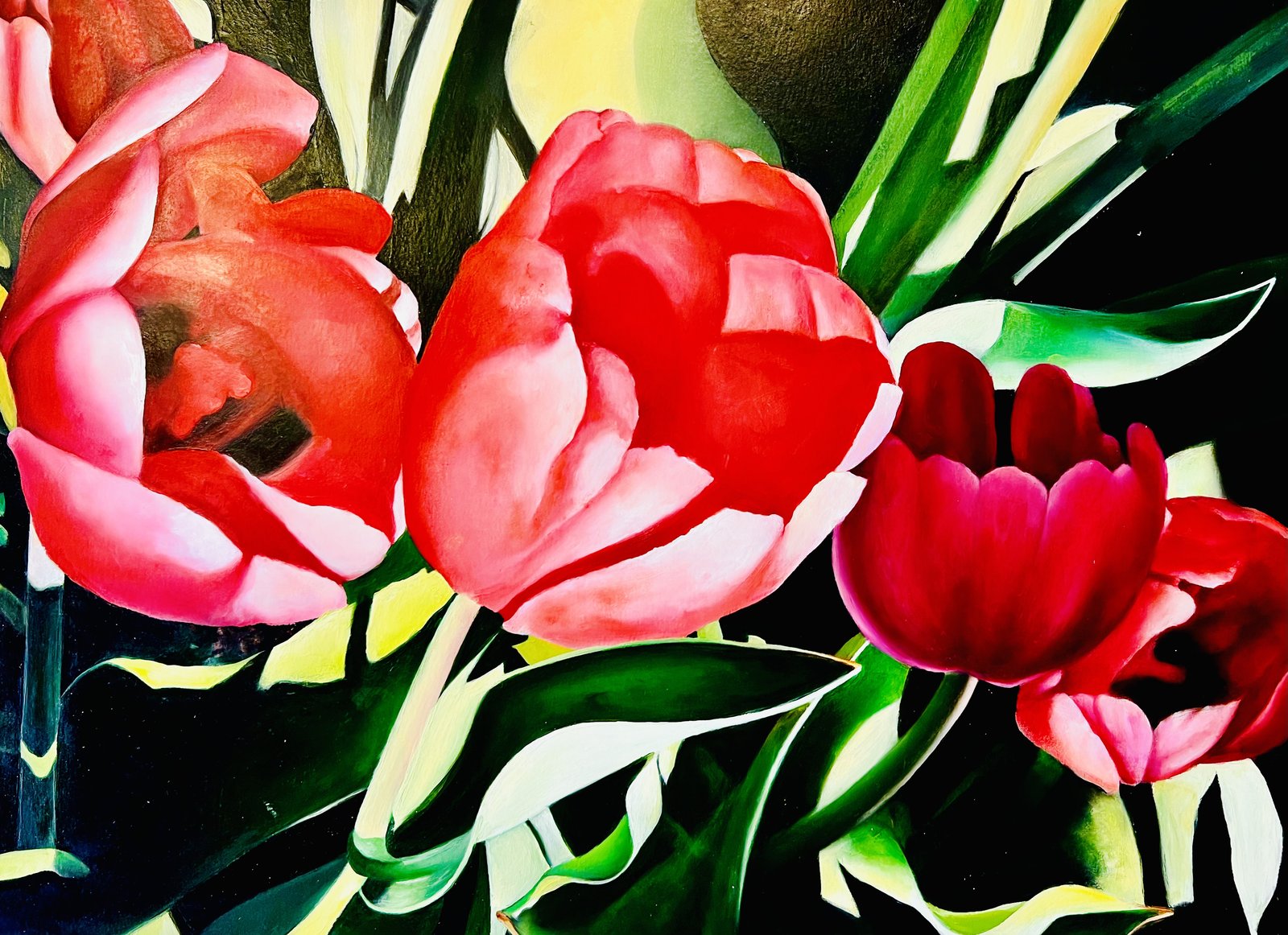 Painting by Tomas G. Lay
