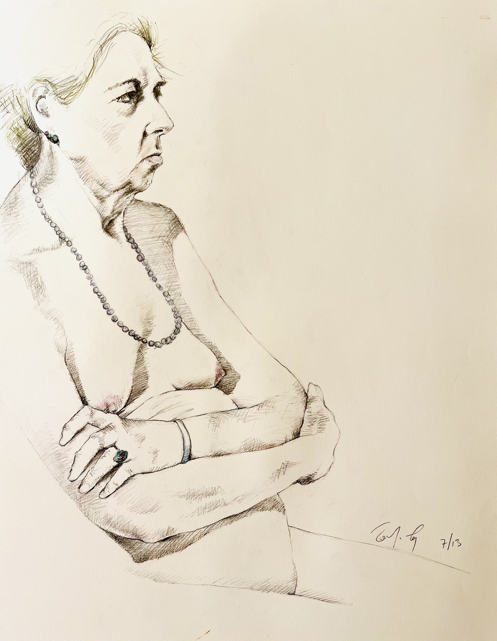Painting by Tomas G. Lay