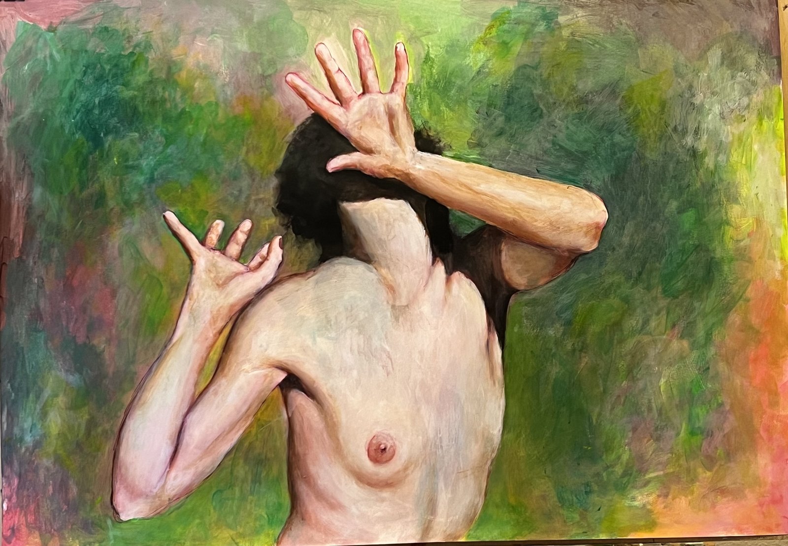 Painting by Tomas G. Lay