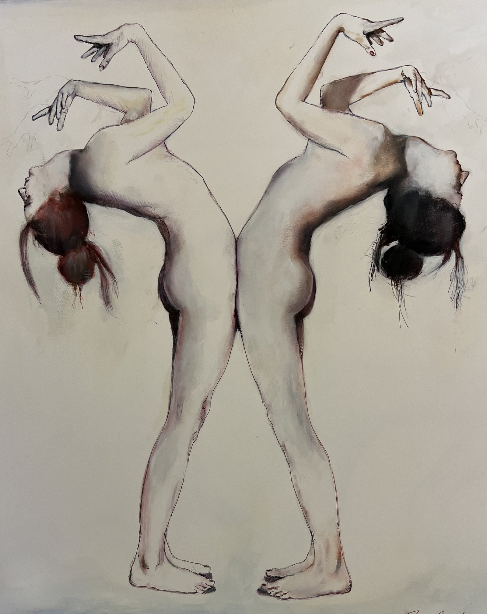 Painting by Tomas G. Lay