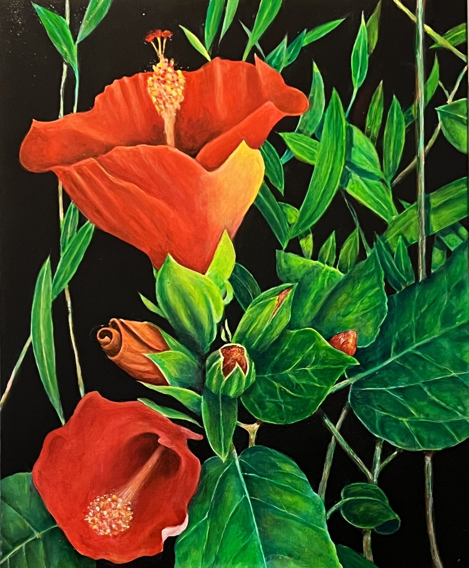 Painting by Tomas G. Lay