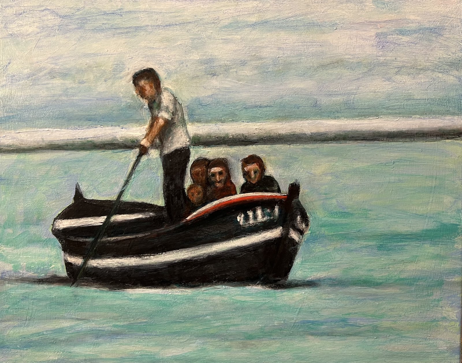 Painting by Tomas G. Lay