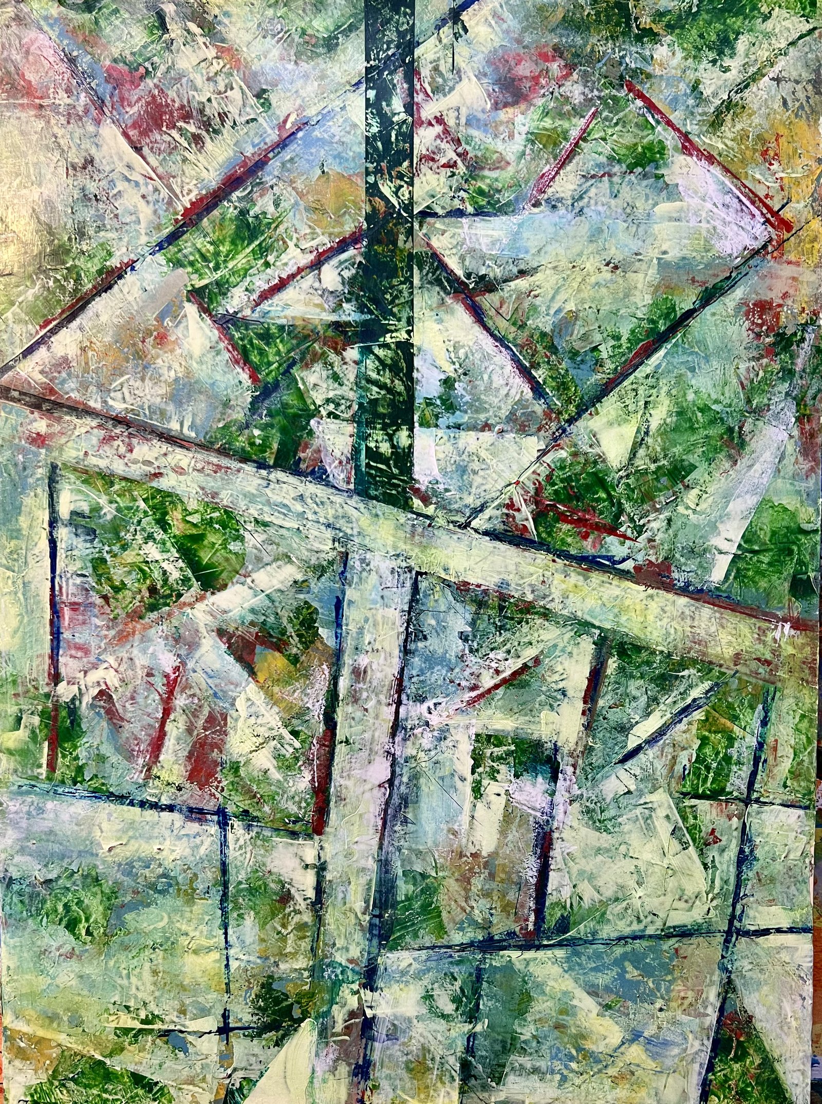 Painting by Tomas G. Lay