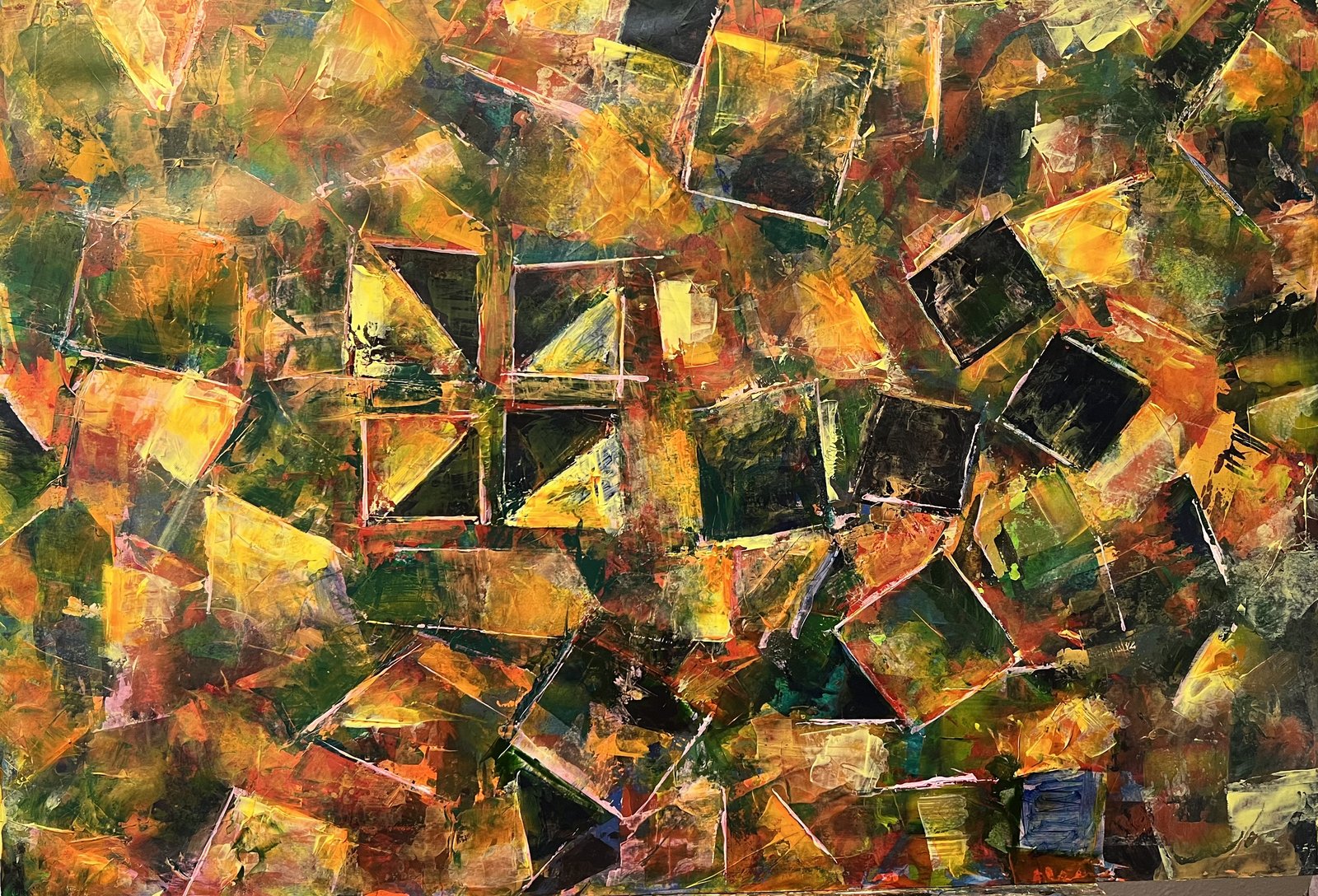 Painting by Tomas G. Lay