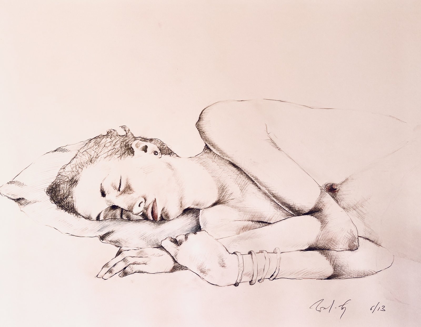 Painting by Tomas G. Lay