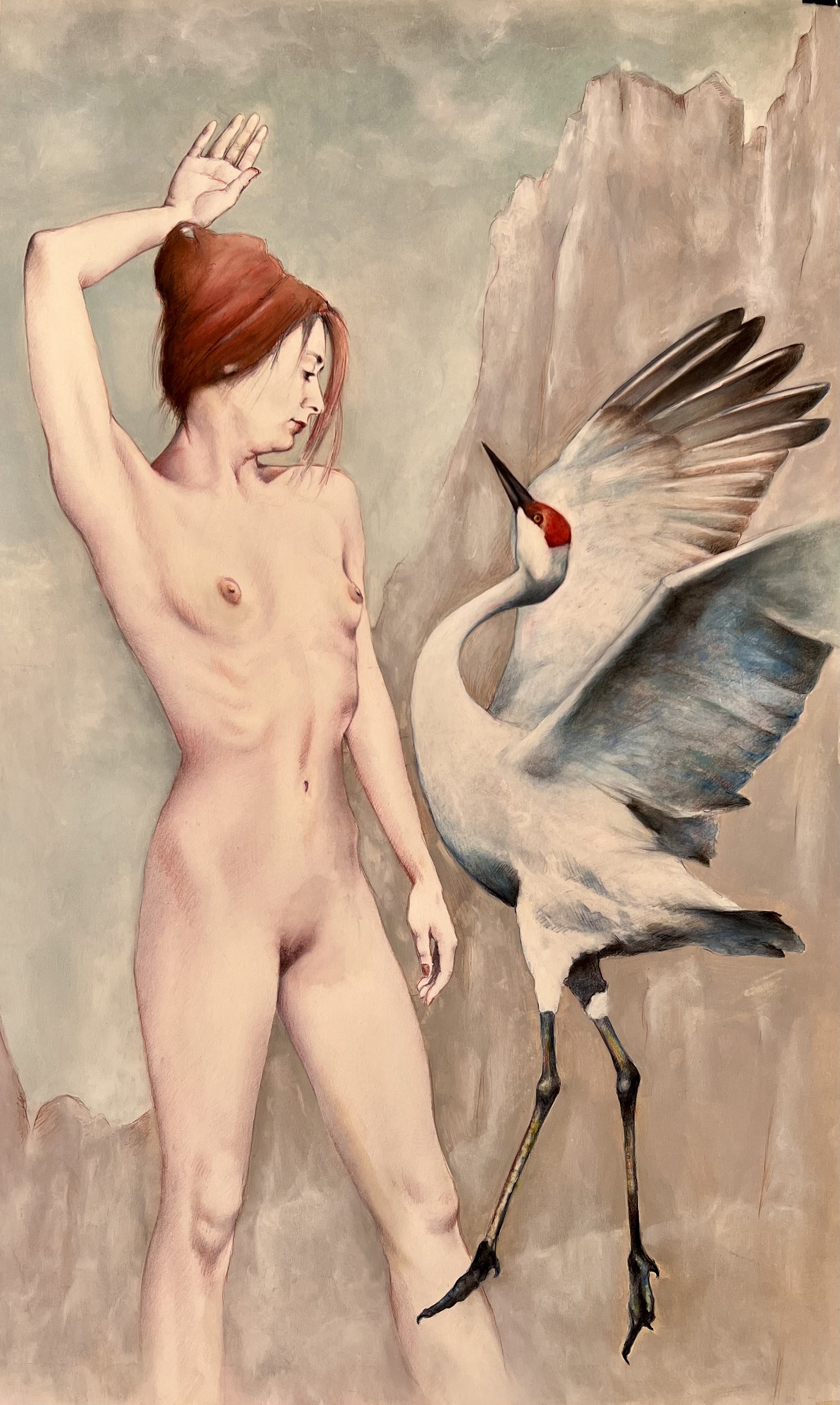 Painting by Tomas G. Lay